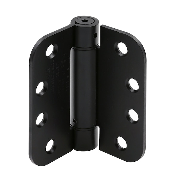 Prime-Line Door Hinge Commercial UL Adjust Self-Close, 4 in. w/ Square & 5/8 in. Corners, Matte Black 3 Pack U 1159083 - main